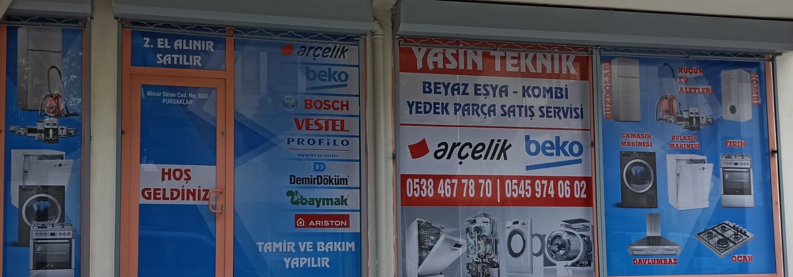 Yasin Teknik Beyaz Eşya Ve Kombi Servisi