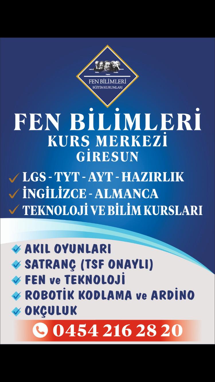 Giresun Fenbilimleri Kurs Merkezi